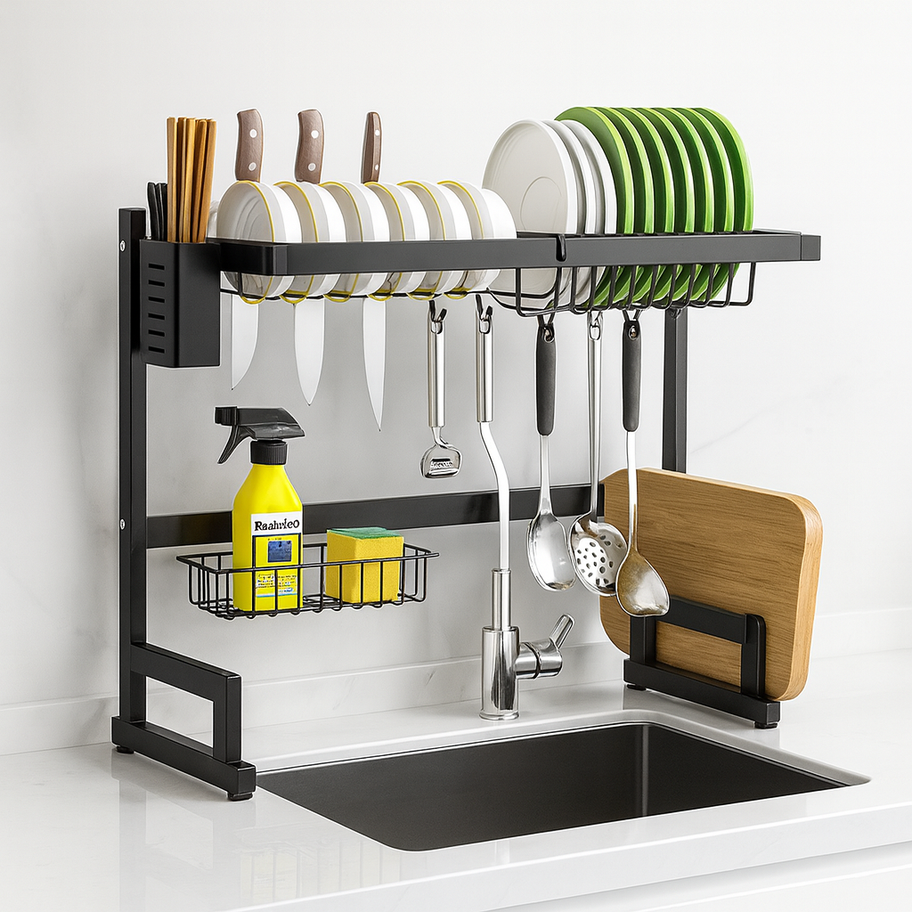 シンク上食器置きラック
