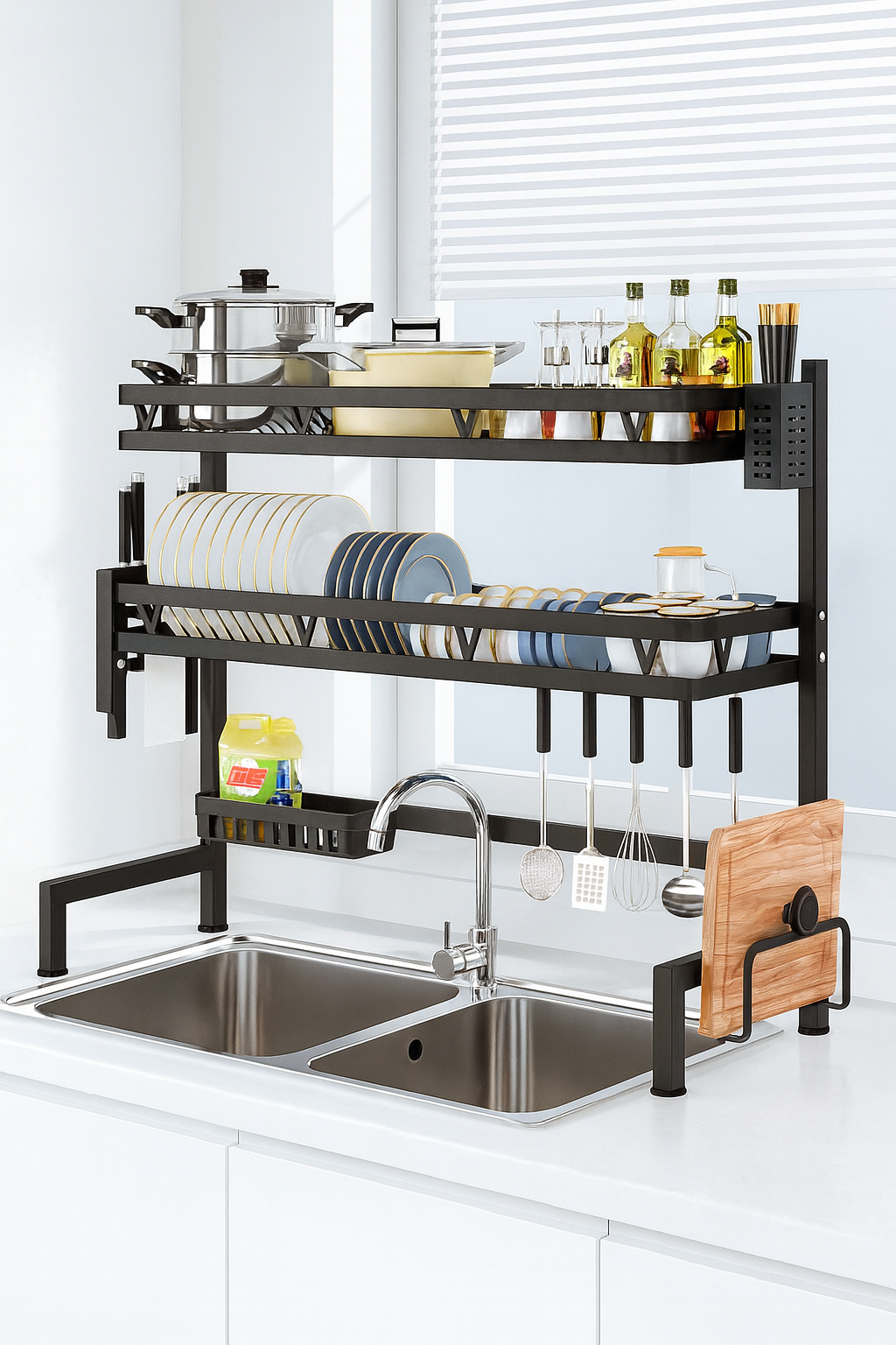 シンク上食器置きラック